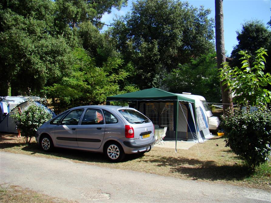 emplacements caravane camping*** beausoleil la palmyre proche royan charente maritime